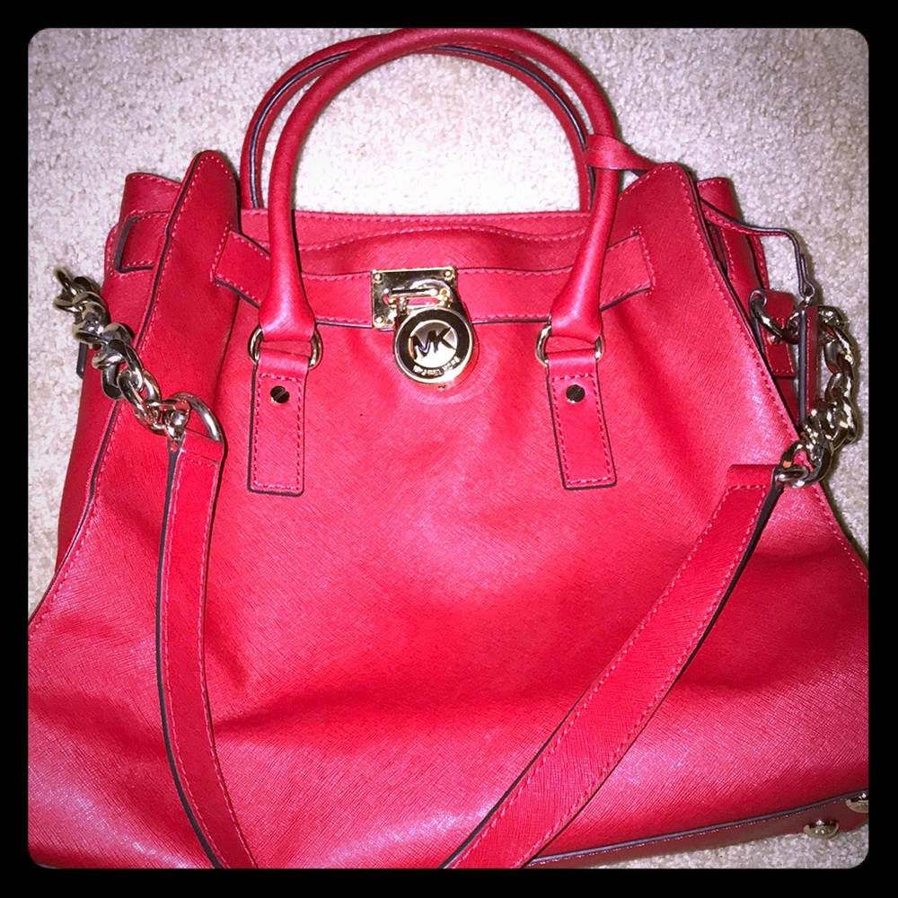 Red MK tote